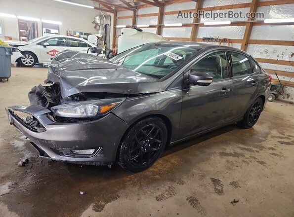 1FADP3F26GL299029 2016 FORD FOCUS Gray Przód lewy