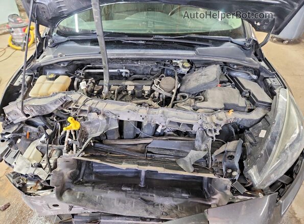 1FADP3F26GL299029 2016 FORD FOCUS Gray Widok wnętrza z tyłu