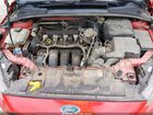 2016 Ford Focus Se Красный vin: 1FADP3F26GL302723