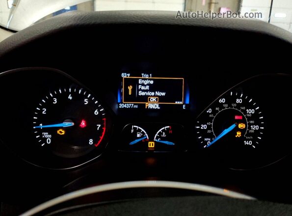 1FADP3F26GL373064 2016 FORD FOCUS Серебряный Вид щитка приборов