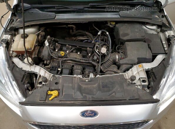 1FADP3F26GL373064 2016 FORD FOCUS Серебряный Вид задней части салона