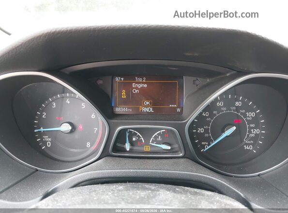 1FADP3F26GL373128 2016 FORD FOCUS Silver Widok tylnych siedzeń