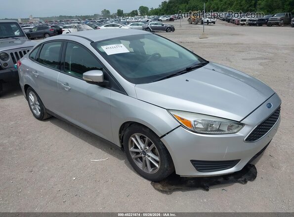 1FADP3F26GL373128 2016 FORD FOCUS Silver Przód prawy