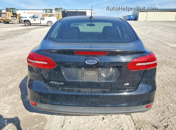 1FADP3F26JL266815 2018 FORD FOCUS Черный Вид сзади