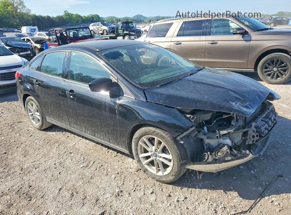 1FADP3F26JL266815 2018 FORD FOCUS Черный Передняя правая четверть