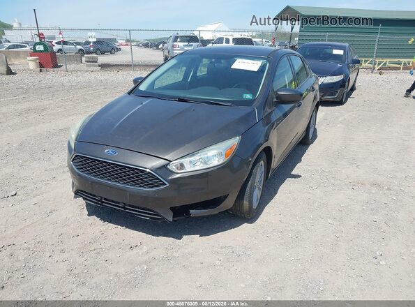 1FADP3F26JL272890 2018 FORD FOCUS Gray Передня ліва чверть