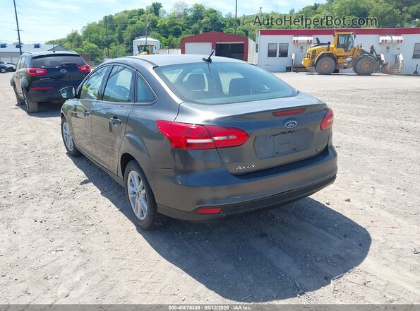 1FADP3F26JL272890 2018 FORD FOCUS Gray Задня ліва чверть