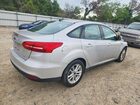 2018 Ford Focus Se Silver vin: 1FADP3F26JL324101