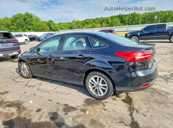 1FADP3F27GL229099 2016 FORD FOCUS Черный Задняя левая четверть