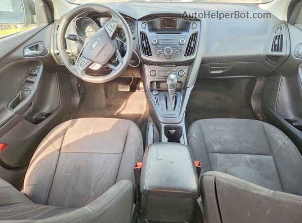 1FADP3F27GL229099 2016 FORD FOCUS Черный Вид панели приборов