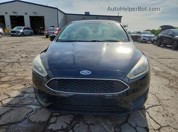 1FADP3F27GL229099 2016 FORD FOCUS Черный Вид спереди