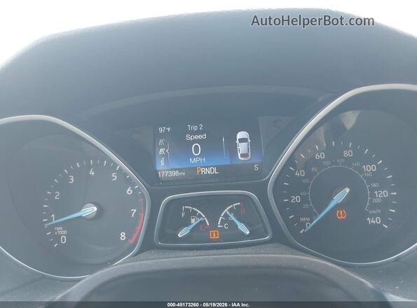 1FADP3F27GL262278 2016 FORD FOCUS Silver უკანა სავარძლების ხედი