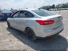 2016 Ford Focus Se Silver vin: 1FADP3F27GL262278