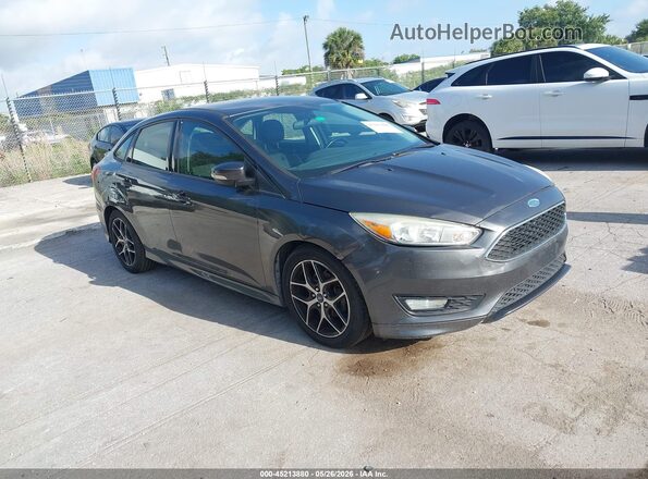 1FADP3F27GL296754 2016 FORD FOCUS Серый Передняя правая четверть