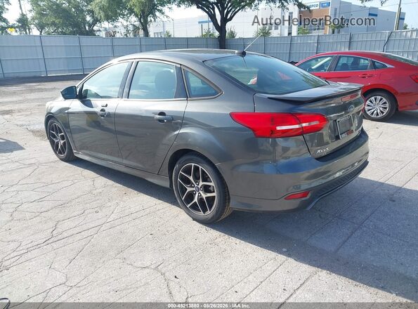 1FADP3F27GL296754 2016 FORD FOCUS Серый Задняя левая четверть