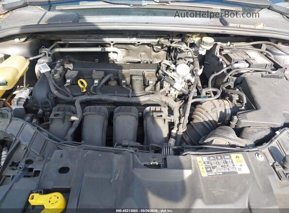 1FADP3F27GL296754 2016 FORD FOCUS Серый Вид сзади