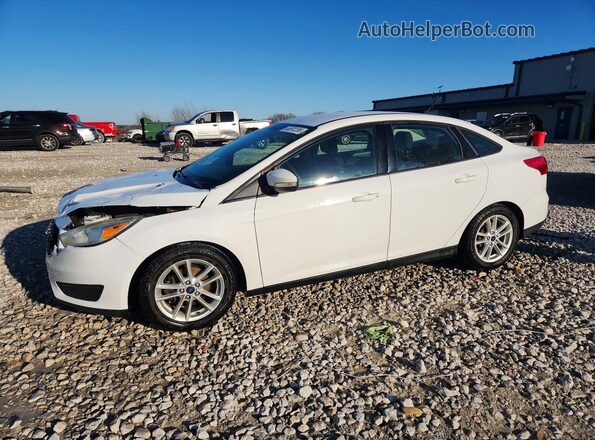 1FADP3F27GL319868 2016 FORD FOCUS White წინა მარცხენა ხედი სამი მეოთხედიდან