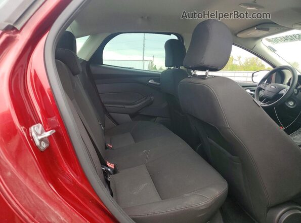 1FADP3F27HL242968 2017 FORD FOCUS Красный Вид задних сидений