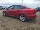 2017 Ford Focus Se Красный vin: 1FADP3F27HL242968