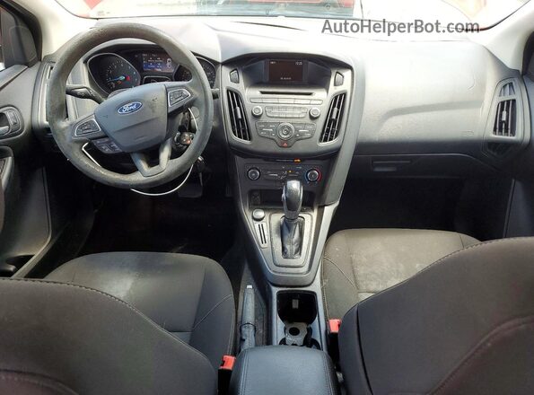 1FADP3F27HL327423 2017 FORD FOCUS Красный Вид панели приборов