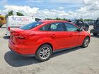 2017 Ford Focus Se Красный vin: 1FADP3F27HL327423