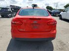 2017 Ford Focus Se Красный vin: 1FADP3F27HL327423