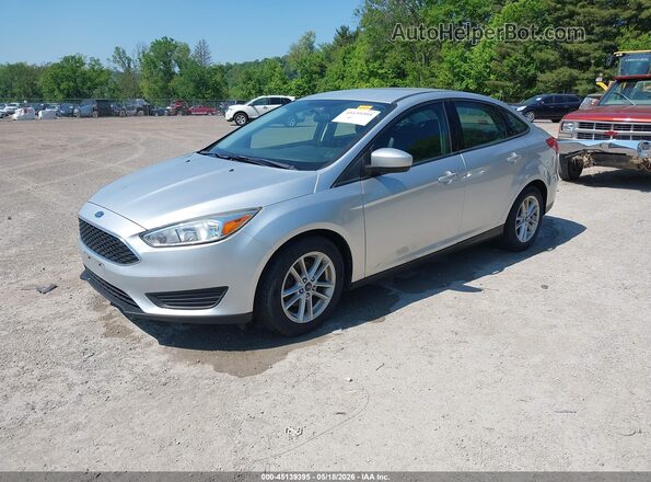 1FADP3F27JL251675 2018 FORD FOCUS Серебряный Передняя левая четверть