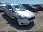 2018 Ford Focus Se Silver vin: 1FADP3F27JL259629