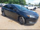 2018 Ford Focus Se Black vin: 1FADP3F27JL307078