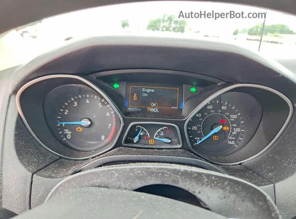 1FADP3F27JL328044 2018 FORD FOCUS Белый Вид щитка приборов