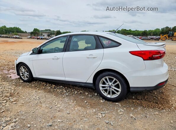 1FADP3F27JL328044 2018 FORD FOCUS Белый Задняя левая четверть