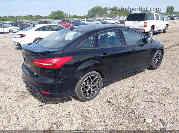 1FADP3F28GL314260 2016 FORD FOCUS Черный Задняя правая четверть