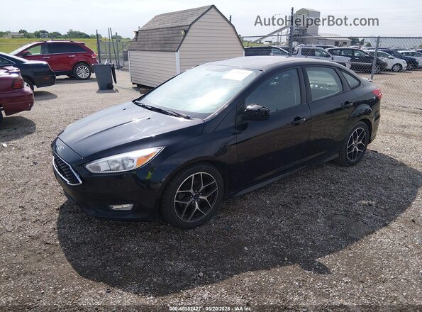 1FADP3F28GL314260 2016 FORD FOCUS Черный Передняя левая четверть