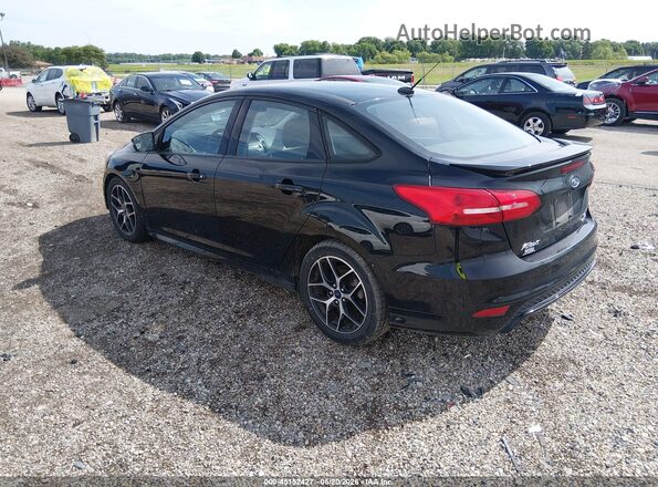 1FADP3F28GL314260 2016 FORD FOCUS Черный Задняя левая четверть