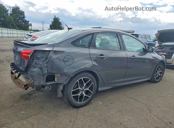 1FADP3F28GL336176 2016 FORD FOCUS Gray Trasero derecho