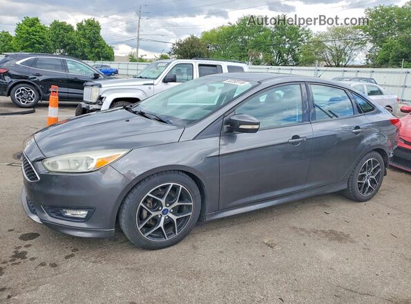 1FADP3F28GL336176 2016 FORD FOCUS Gray Vista tres cuartos delantera izquierda