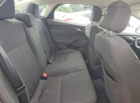 1FADP3F28GL336176 2016 FORD FOCUS Gray Vista de los asientos traseros
