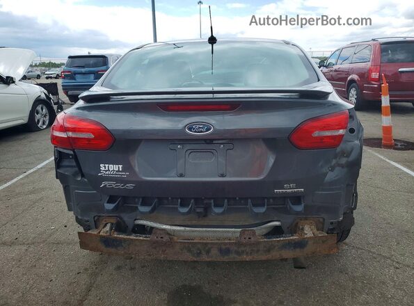 1FADP3F28GL336176 2016 FORD FOCUS Gray Vista trasera
