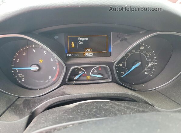 1FADP3F28GL336176 2016 FORD FOCUS Gray Vista del cuadro de instrumentos