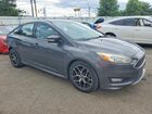 2016 Ford Focus Se Gray vin: 1FADP3F28GL336176