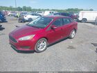2017 Ford Focus Se Красный vin: 1FADP3F28HL262677