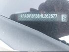2017 Ford Focus Se Красный vin: 1FADP3F28HL262677