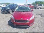2017 Ford Focus Se Красный vin: 1FADP3F28HL262677