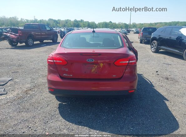 1FADP3F28HL262677 2017 FORD FOCUS Красный 