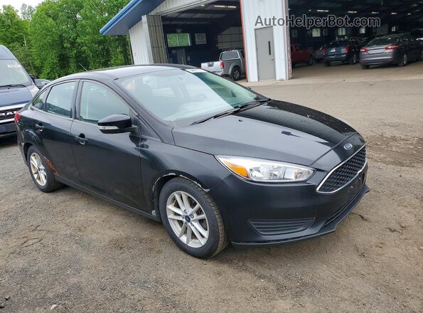 1FADP3F28HL316589 2017 FORD FOCUS Черный Передняя правая четверть