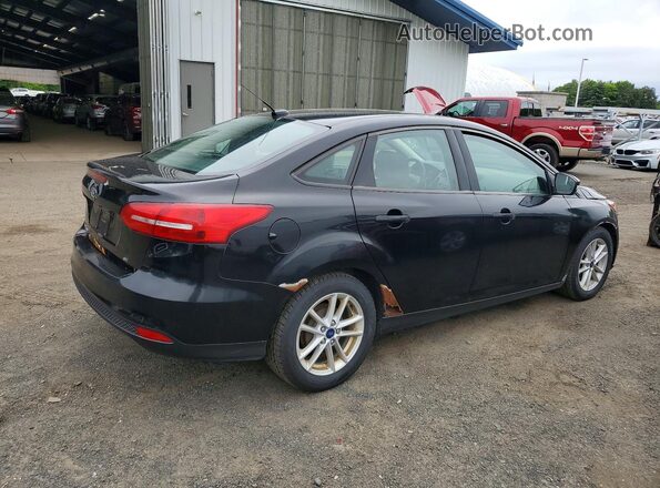 1FADP3F28HL316589 2017 FORD FOCUS Черный Задняя правая четверть