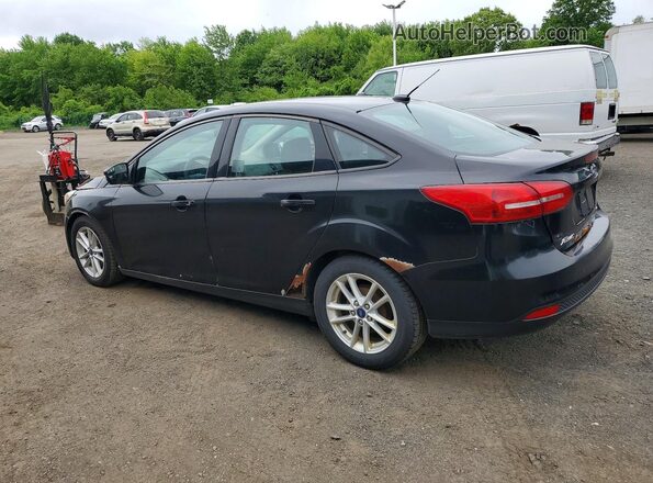 1FADP3F28HL316589 2017 FORD FOCUS Черный Задняя левая четверть