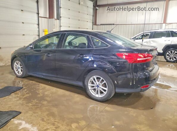 1FADP3F28HL321789 2017 FORD FOCUS Black Tył lewy