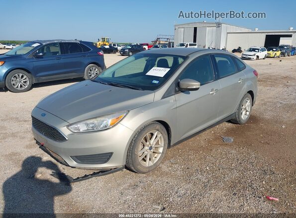 1FADP3F29GL224731 2016 FORD FOCUS Золотой Передняя левая четверть