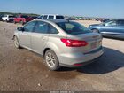 2016 Ford Focus Se Золотой vin: 1FADP3F29GL224731
